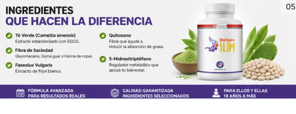 CAPSULAS DE BALLON SLIM